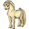 Poney Crème